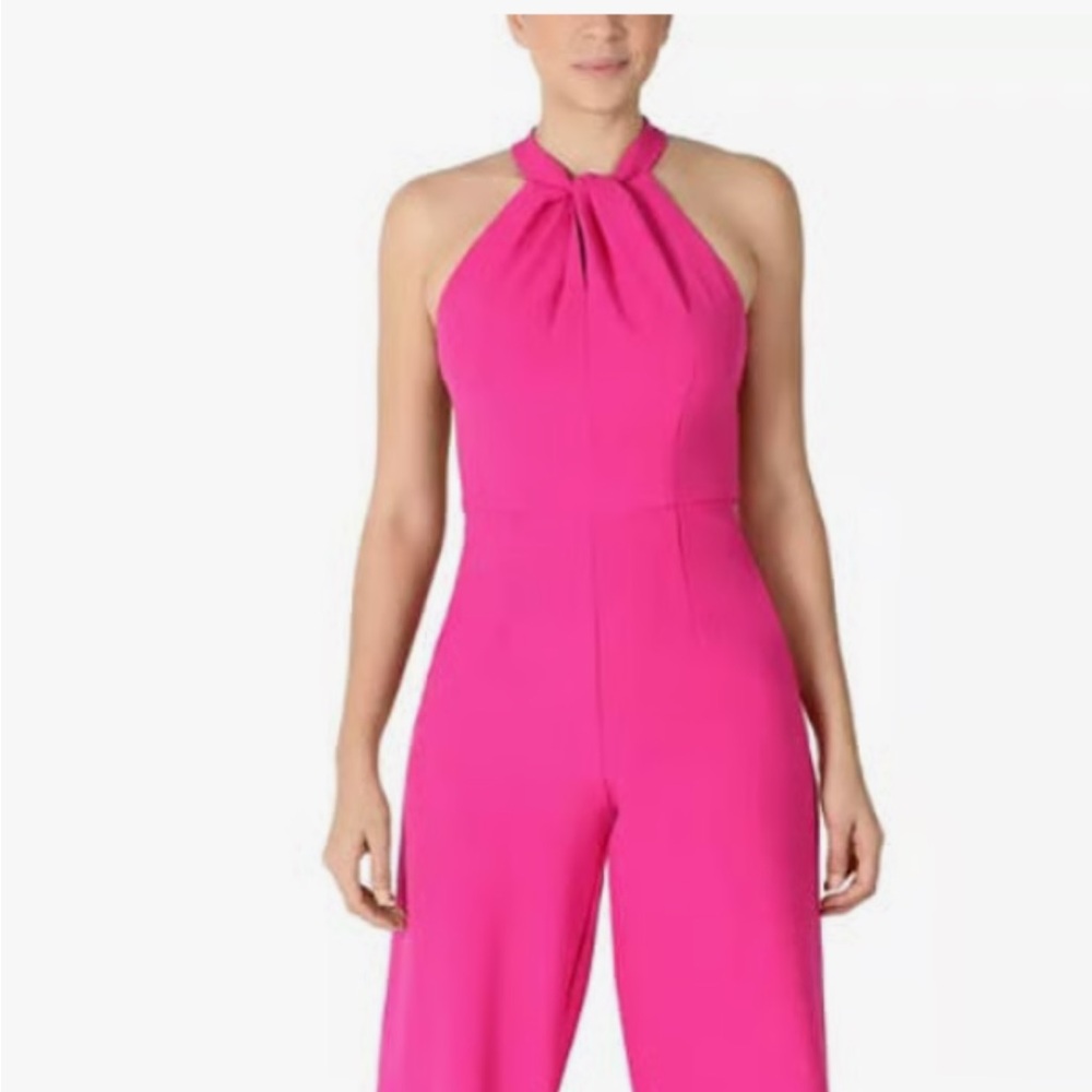 New with tags, Julia Jordan women’s twist halter neck Jumpsuit size 12